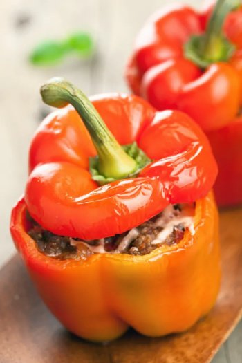 Poivrons farcis express