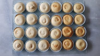 Muffins à la pâte d'amandes