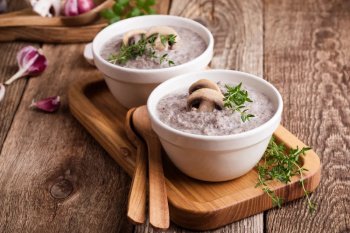 Velouté de champignons au Cookeo