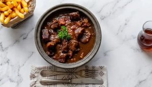 Carbonnade de bœuf fondante façon flamande