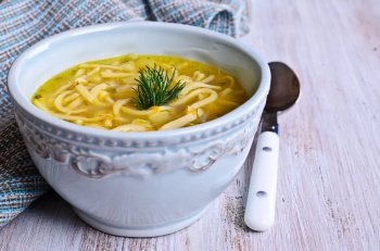 Soupe de vermicelles au curry