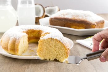 Gâteau au yaourt à la noix de coco très facile