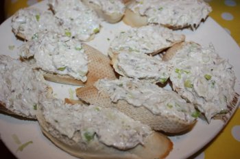 Tartines de maquereaux light express