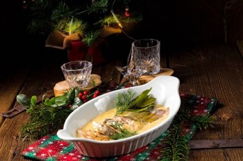 Filets de lieu à la crème au cidre au Companion