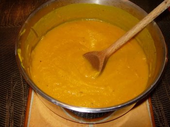 Potage potimarron et panais