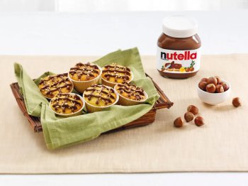 Trio de mini-muffins au Nutella®