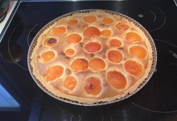 Tarte amandine aux abricots facile