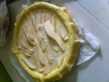 Tarte Amandine aux Poires