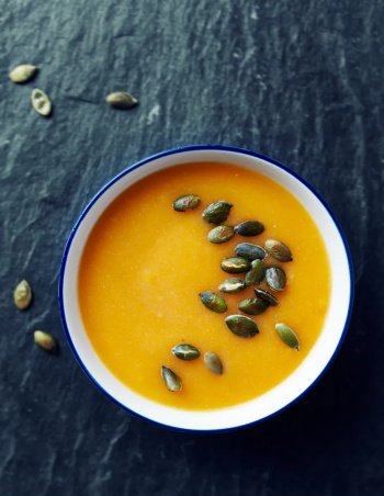 Soupe d'automne à la courge butternut