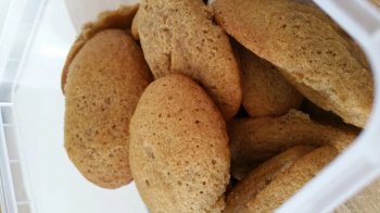 Madeleines cannelle et gingembre