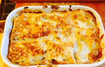 Lasagnes courgettes  poivron aubergine