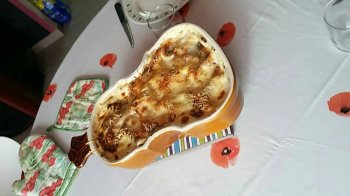 Lasagnes saumon asperges et chèvre