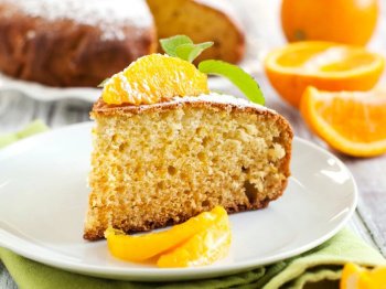 Gâteau au jus d'orange