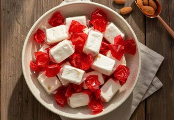 Bonbons de nougat tendre