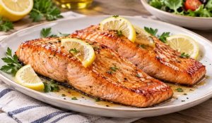 Filets de saumon croustillants au Airfryer