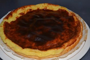 Tarte au flan de ma grand-mère