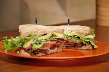 Club sandwich au bacon