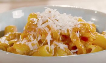 Rigatoni all'amatriciana par laurent mariotte