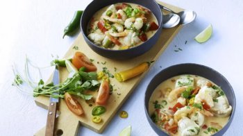 Ragoût de poisson au lait de coco