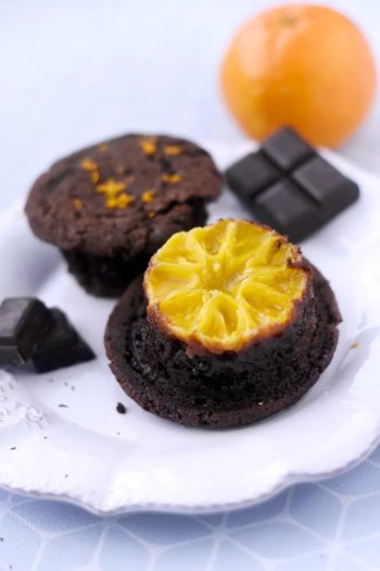 Muffins renversés à la clémentine