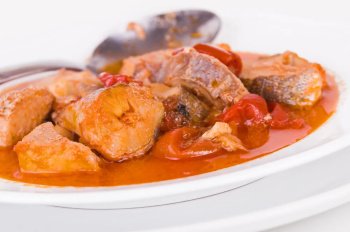 Lotte à l'armoricaine au companion