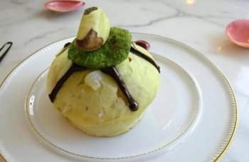 Muffin noix du brésil au cœur chocolaté