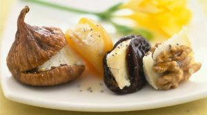 Amuse-bouches abricots et pruneaux