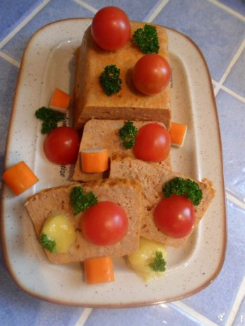 Pain de poisson facile (thon et surimi)