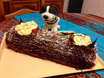 La bûche de Noël de Mamie Popo