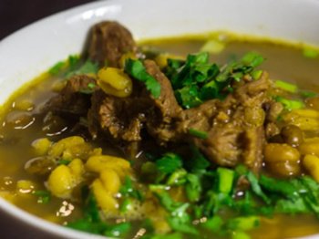 Haleem : ragoût d'agneau