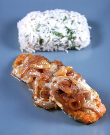 Papillotes de saumon au miel, curry et gingembre