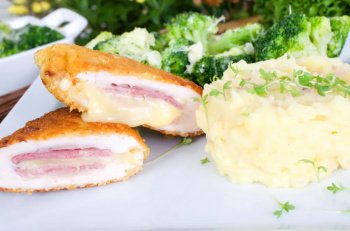 Escalopes de porc cordon bleu