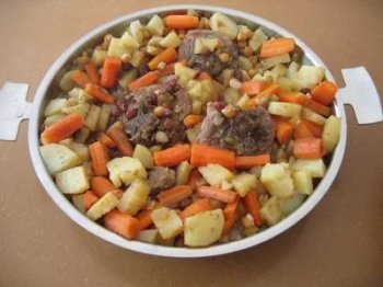 Ragoût d'agneau à l'orientale