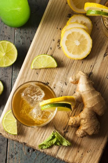 Cocktail Maliclé vodka, citron et gingembre