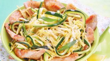 Emincé de dinde aux courgettes