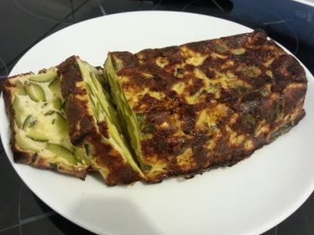 Terrine de courgettes méditérranéenne