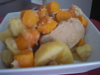 Rôti de porc fondant sans sel