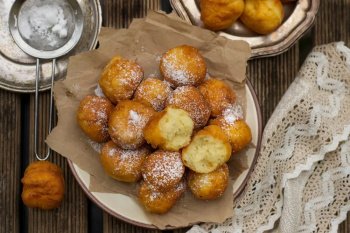 Beignets au coco