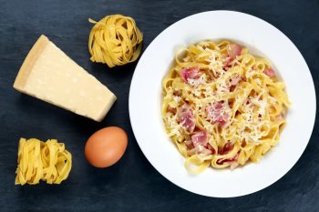 Pâtes carbonara au Thermomix