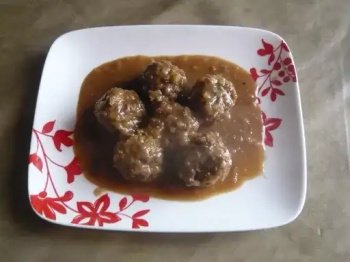 Boulettes sauce Lapin (belgique)