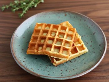 Gaufres croustillantes au petit déjeuner