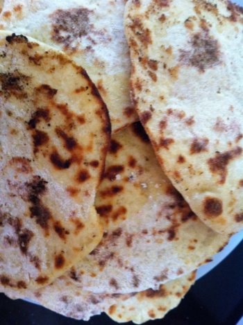 Naan au fromage (cheese nan)