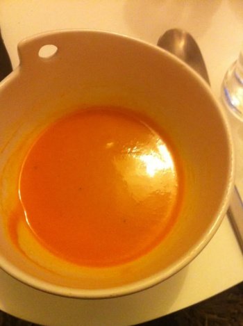 Soupe de potiron vitaminée