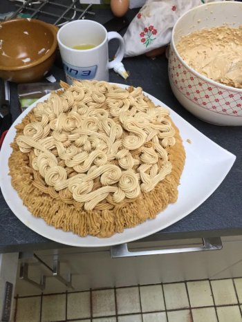 Crème au beurre moka