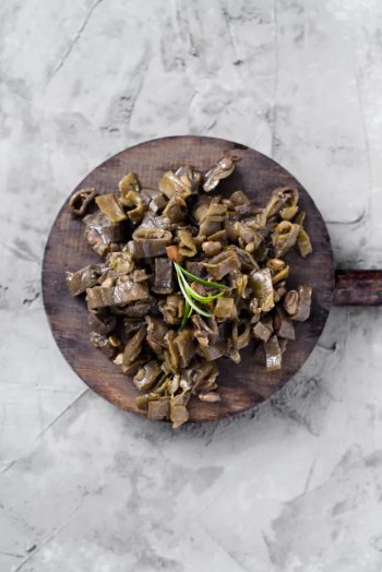 cosses de fèves à la portugaise