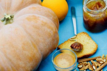 Confiture potiron et noix