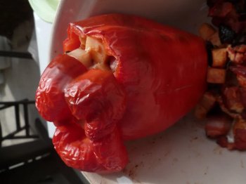 Poivrons farcis au panais