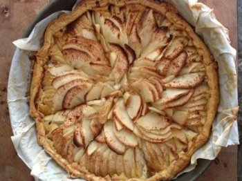 tarte aux pommes gourmandes