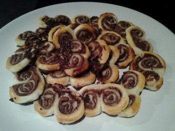 Palmiers au nutella