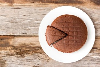 Gâteau au chocolat sans oeuf